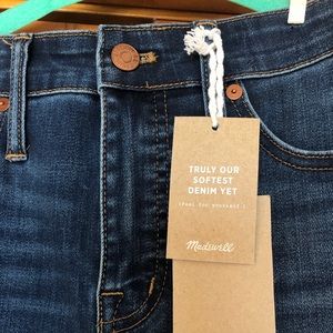 Madewell Curvy High-Rise Skinny Jeans Danny Wash